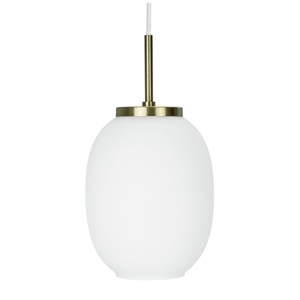 Dyberg Larsen DL39 Hanglamp Opaal/ Messing