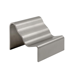 Muuto Dream View Bank 100 cm Geborsteld Aluminium