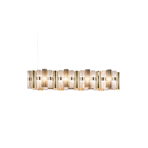 SLAMP La Lollo Lineaire Hanglamp 140 Goud