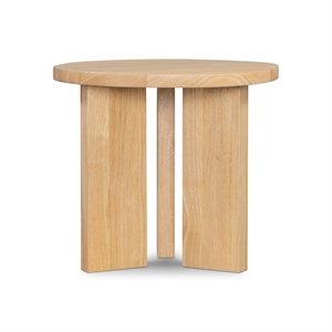 Decotique Eden Bijzettafel Ø50 Eiken