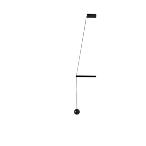 Estiluz Compass Wandlamp 1 3000K Zwart