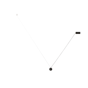 Estiluz Kompas 1 Hanglamp 3000K Zwart