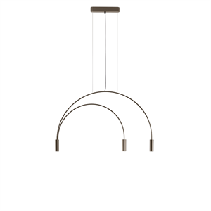 Estiluz Volta 3 Hanglamp 3000K Brons