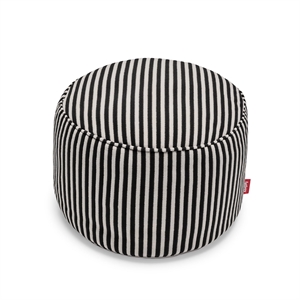 Fatboy Point Terry Pouf Zwart Crème