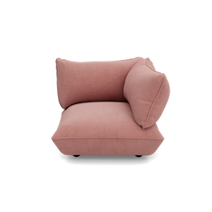 Fatboy Sumo Recycled Cord Hoekbank Rechts Zacht Roze