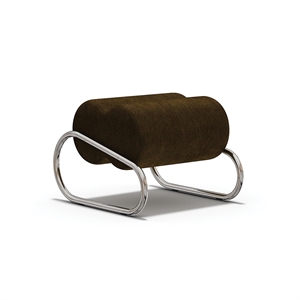 NORR11 Fave Voetenbank Chroom/One Mariosirtori/Alpaca 1110