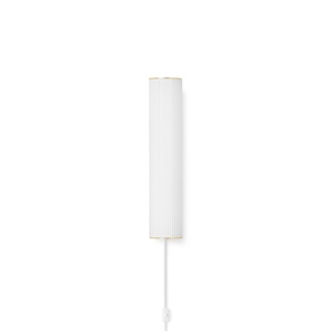 Ferm Living Vuelta Wandlamp 40 Wit/ Messing