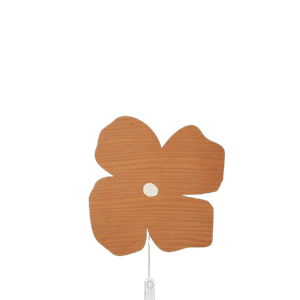 Ferm Living Posie Wandlamp in bruine klei