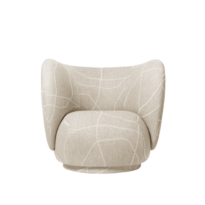 Ferm Living Rico Fauteuil met Draaibare Kan Lis/ Zand