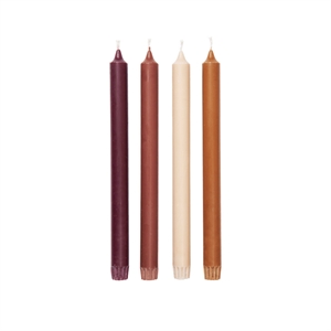 Ferm Living Pure Candles Kaarsen 4 Stuks.