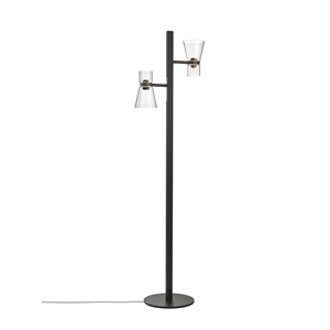 Flos Nocturne F2 Kegelvormige Vloerlamp Zwart
