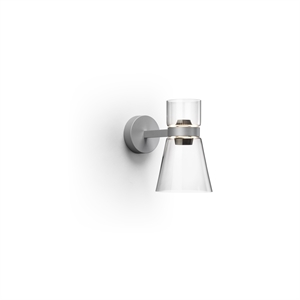 Flos Nocturne Kegelvormige Wandlamp Zilver