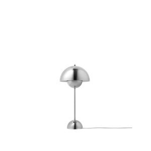 &Tradition Flowerpot VP3 Tafellamp Gepolijst Staal