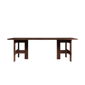 Frama Farmhouse Trestle Eettafel L220 Donker Eiken