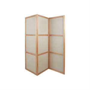 Frama Frame Drie Panelen Kamerverdeler Natuurlijk Eiken/Linnen