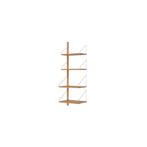 Frama Plank Bibliotheek Aanbouwsectie Plank Natuurlijk Eiken