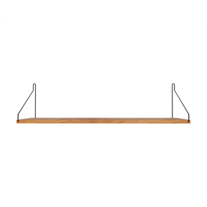 Frama Enkele Plank 20x80 Natuurlijk Eiken/Zwart