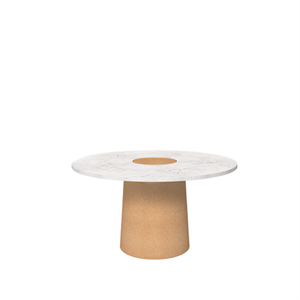 Frama Sintra Eettafel Wit Marmer/Kurk