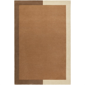 Decotique Frame Vloerkleed 250x350 Kaneel/ Beige