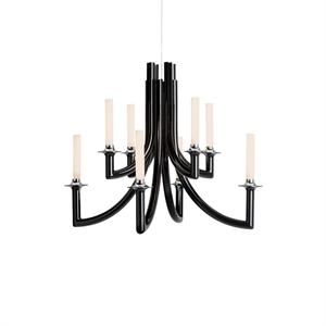 Kartell KHAN METAL Kroonluchter Glanzend Zwart