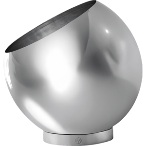 AYTM GLOBE Potplant Ø21 Zilver