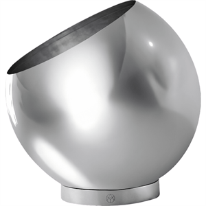 AYTM GLOBE Potplant Ø30 Zilver