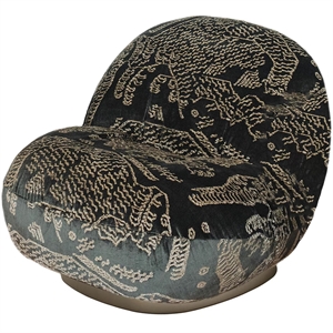 Gubi Pacha Fauteuil Goud/Tiger Mountain Dedar 003