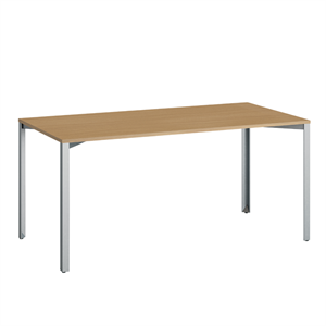 +Halle Grid Tafel 80x160 Eiken/ Blauw Zink