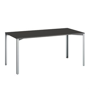 +Halle Grid Tafel 80x160 Zwart/ Blauw Zink