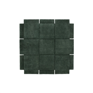 Design House Stockholm Mandvormig Tapijt 180x180 cm Groen