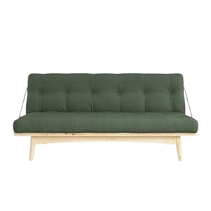 Karup Folk Sofa met 5-laags Matras 756 Olijfgroen/Onbewerkt