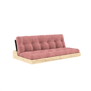 Karup Base Slaapbank met 5-laags Matras Black Night/Sorbet Roze