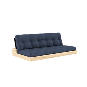 Karup Base Slaapbank met 5-laags Matras Black Night/Navy