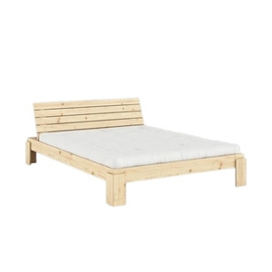 Karup Layers Bedframe met Hoofdbord 160x200 Raw