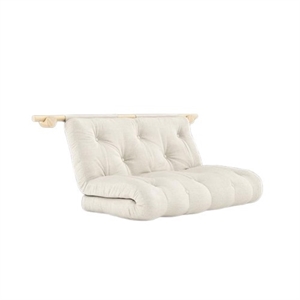 Karup Haakmatras met Beugels 135x200 Linnen/onbewerkt