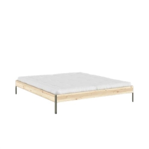 Karup Core Bedframe 180x200 Cm, Onbewerkt/saliegroen