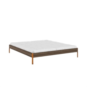 Karup Core Bedframe 180x200 Cm, Carobbruin/ Oranje