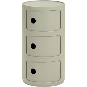 Kartell Componibili 3 Kast Speciale Groen Mat