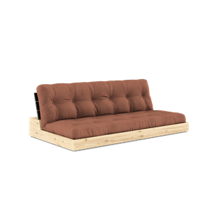 Karup Design Lampenvoet Slaapbank met 5-laags Matras Black Night/Clay Brown