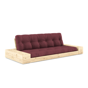 Karup Design Lampenvoet met Zijbox en 5-laags Matras Helder/bordeaux