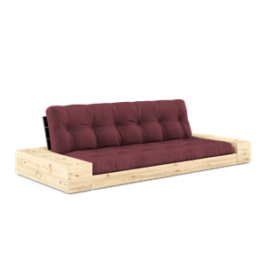 Karup Design Lampenvoet met Zijbox en 5-laags Matras Black Night/Bordeaux