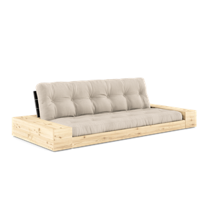 Karup Design Lampenvoet met Zijbox en 5-laags Matras Zwart Nacht/ Beige