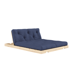 Karup Flip Slaapbank met Matras 140x200 Marineblauw/onbewerkt