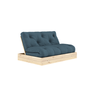 Karup Design Flip Slaapbank met Matras 140x200 Petroleum/Blank Gelakt