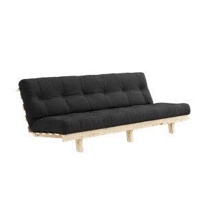 Karup Design Lean Sofa Bank met Alpha Matras 130x200 Donkergrijs/ruw