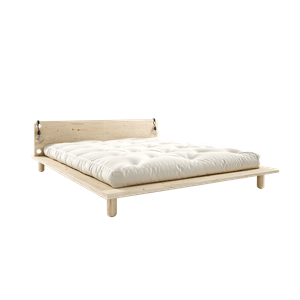 Karup Design Peek Bedframe M. 2 Lampen 180x200 Grenen