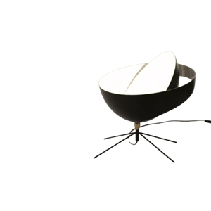 Serge Mouille Saturnus Bureaulamp Zwart
