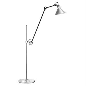 Lampe Gras N215 Vloerlamp Met Zwart & Chroom
