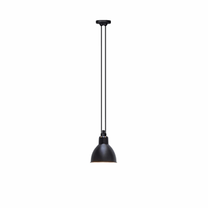 Lampe Gras N322 Hanglamp Mat Zwart Rond