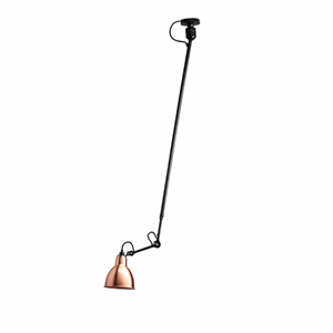 Lampe Gras N302 ceiling lamp mat black & copper